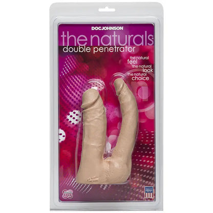 Experience Unmatched Pleasure with the Naturals Double Penetrator Dong