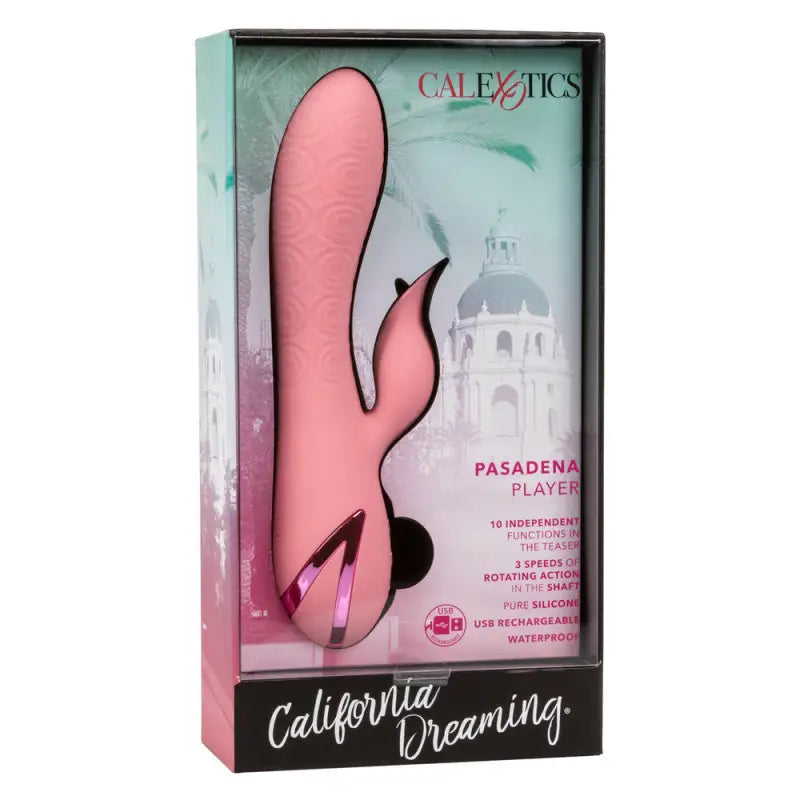 Experience Unmatched Pleasure with the Rechargeable Pasadena Player Clit Vibrator