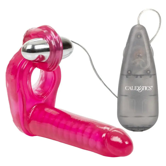 Experience Unmatched Pleasure with the Ultimate Triple Stimulator Vibrating Cock