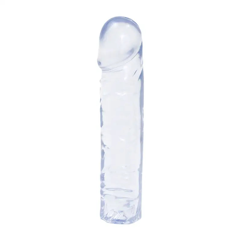 Experience Unmatched Sensation with Crystal Jellies 8 Inch Dong Clear