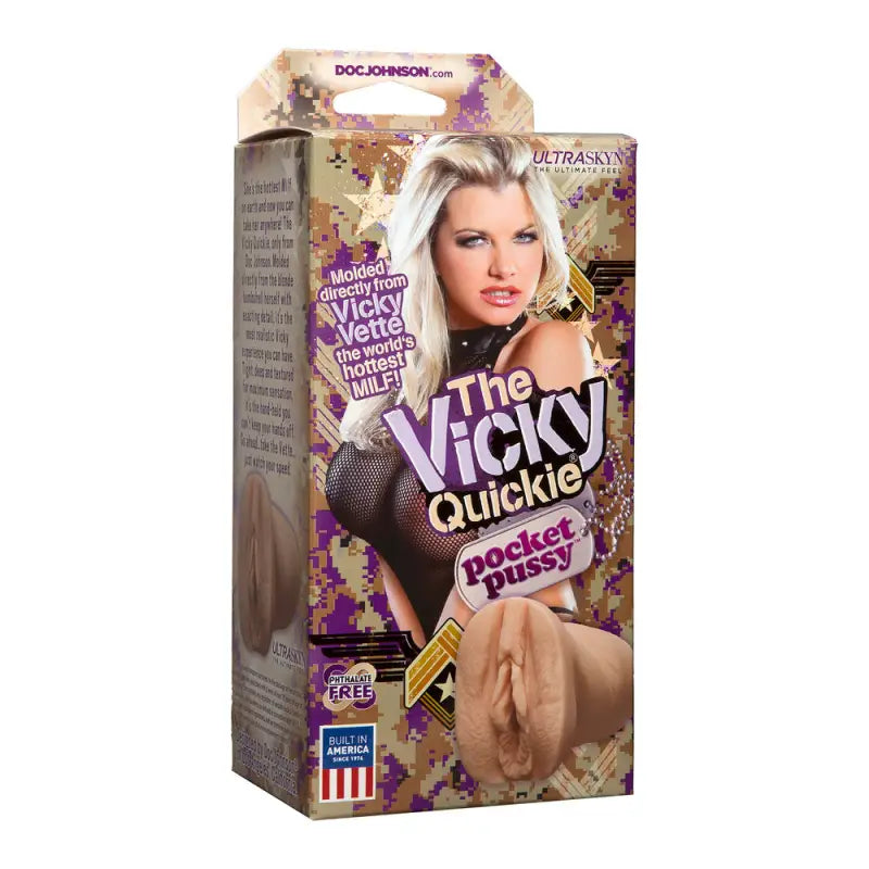 Experience Vicky Vette UR3 with the ultimate Vette UR3 Pocket sensation