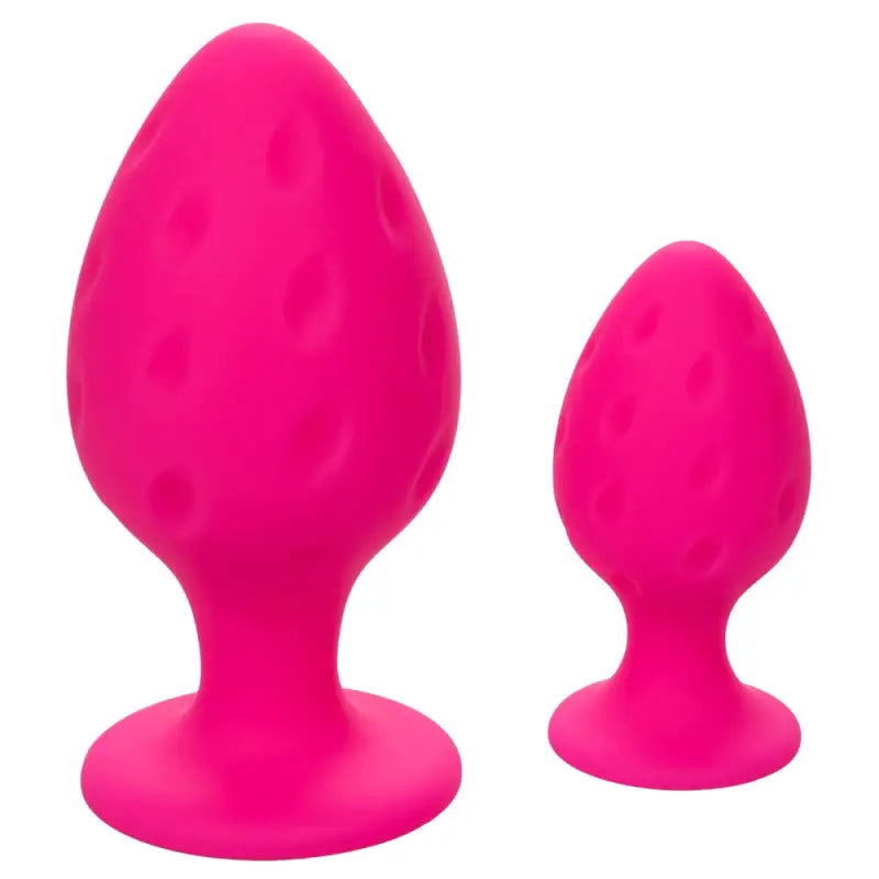 Explore Adventure with the Cheeky Butt Plug Duo in Pink