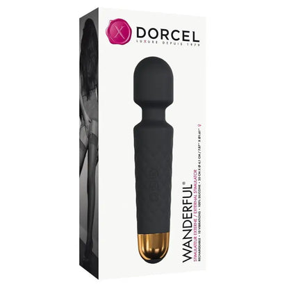 Explore Ecstasy with the Dorcel Wanderful Wand Black for Ultimate Pleasure