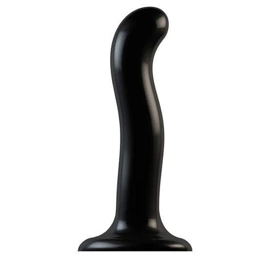 Explore Ultimate Pleasure with the Curved Dildo Large Black