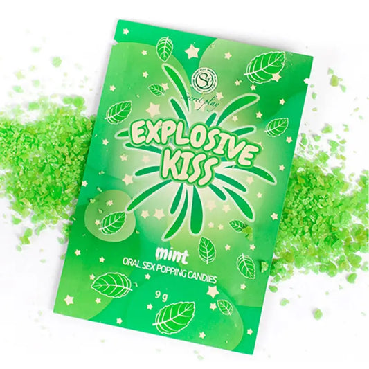 Explosive Kiss Mint Oral Sex Popping Candies for Intimate Pleasure