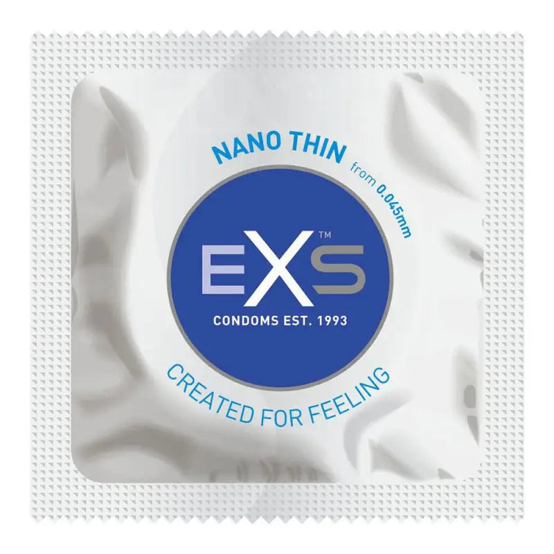 EXS Nano Thin Condoms 12 Pack for Ultimate Sensation and Safety