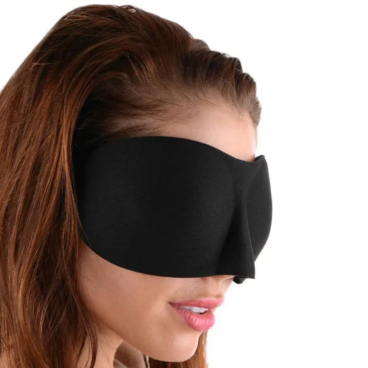 Frisky Deluxe Black Out Blindfold for Enhanced Sensory Exploration