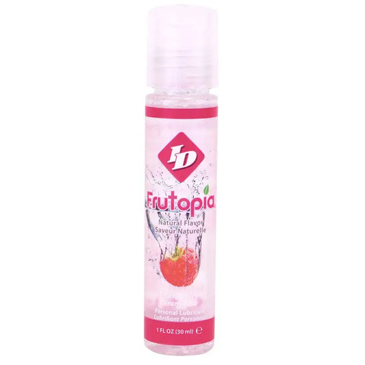 Frutopia Personal Lubricant Raspberry Flavored Oil for Relaxation