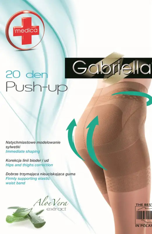 Gabriella Classic Push Tights Black for Innovative Comfort and Lift