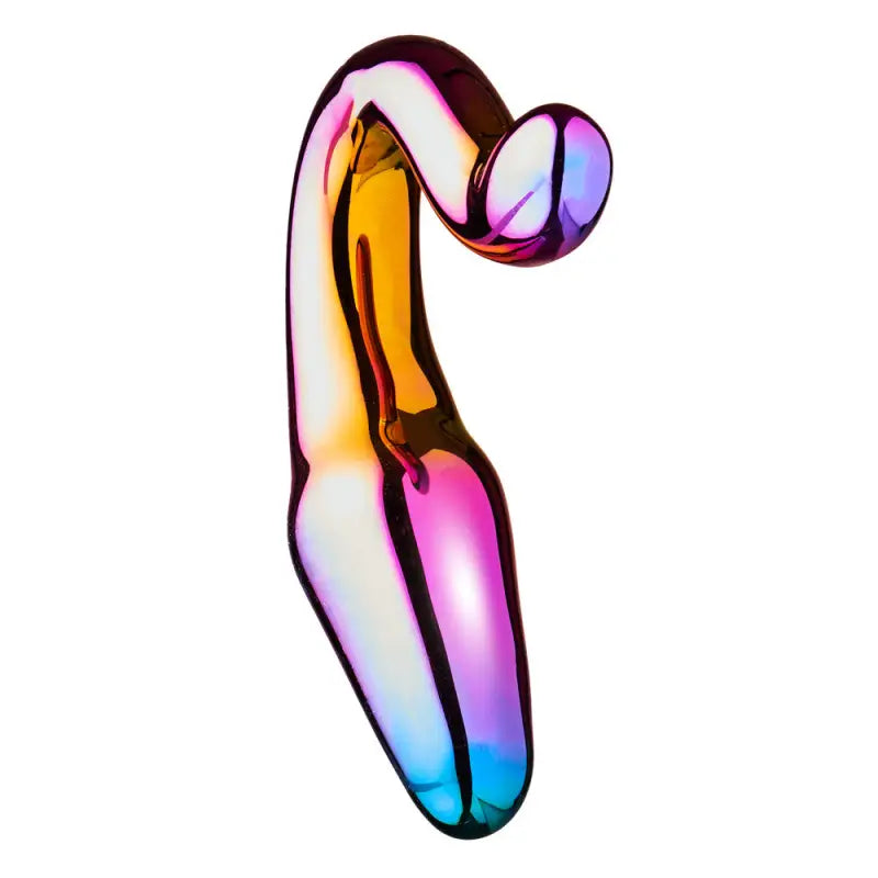 Glamour Glass Sleek Anal Tail Plug Made from Borosilicate Glass