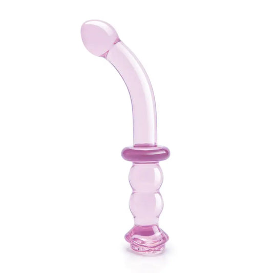 Glaze Glass Rosebud GSpot Dildo for Maximum Pleasure and Comfort