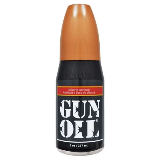 Gun Oil Silicone 8oz Lubricant for Enhanced Relaxation and Comfort