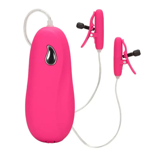 Heated Vibrating Nipple Teasers Pink for Ultimate Pleasure