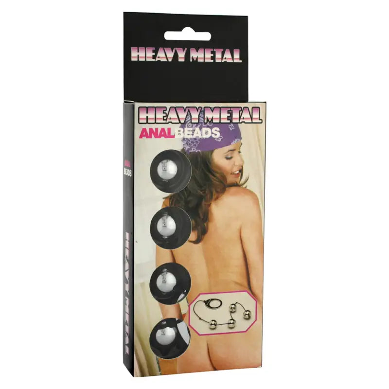 Heavy Metal Anal Beads for an Innovative Sex Toy Experience