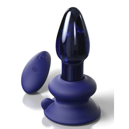 Icicles No. 85 Vibrating Glass Butt Plug Massager for Ultimate Pleasure