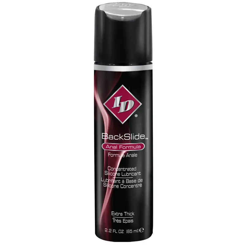 ID BackSlide Anal Formula Silicone Based Lubricant 2.2 oz