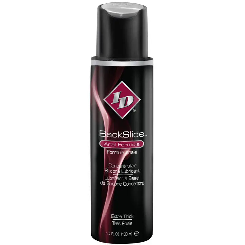 ID BackSlide Anal Formula Silicone Based Lubricant with Clove Extract