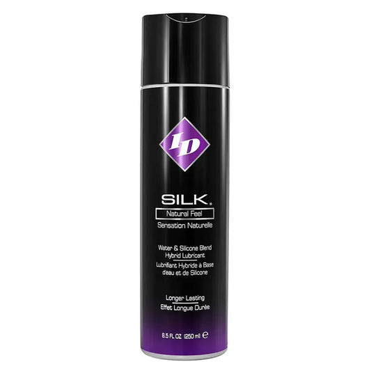 ID Silk Natural Feel Water Based Lubricant 8.5oz for Optimal Comfort