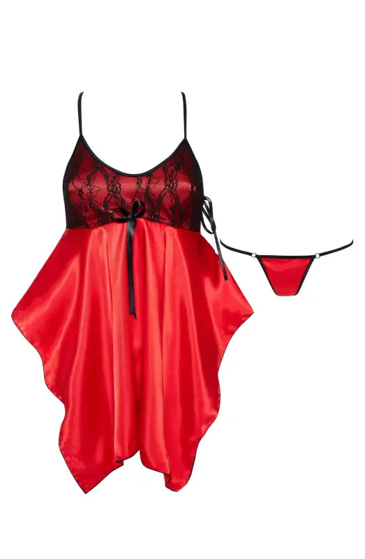 Indulge in Elegance with Beauty Night BN6646 Julieta Chemise Red