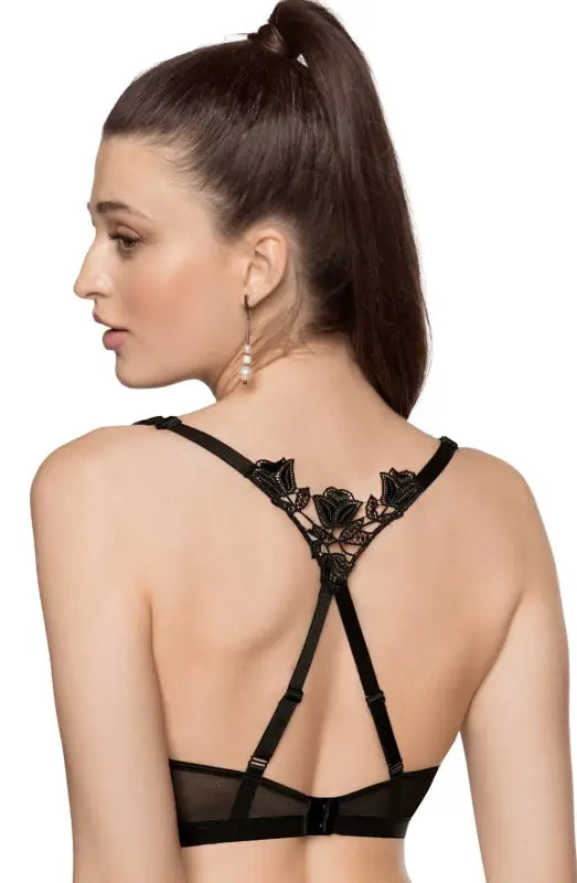 Indulge in Elegance with Roza Lisbet Black Soft Cup Bra