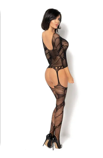 Indulge in Elegance with the Beauty Night BN6590 Esmeralda Bodystocking - One Size (S-L)