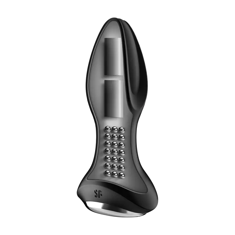 Satisfyer Rotator Plug 2+ App-Controlled Black Rotating Vibrating Anal Plug