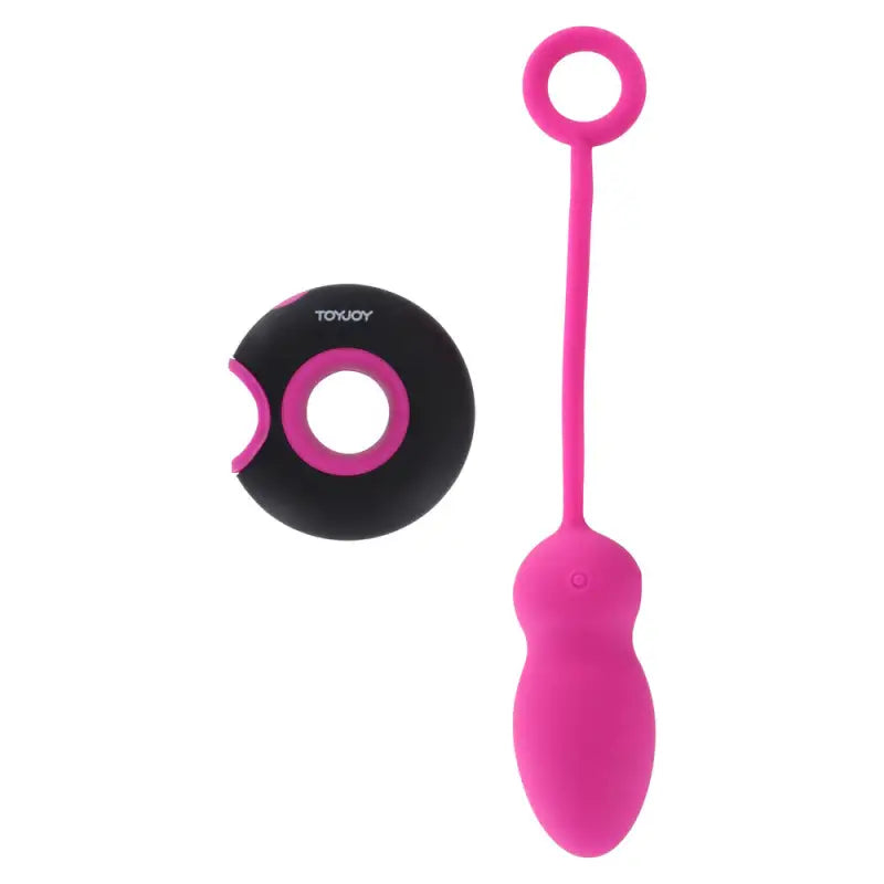 Indulge in Pleasure with ToyJoy Caresse Embrace Remote Control Egg Pink