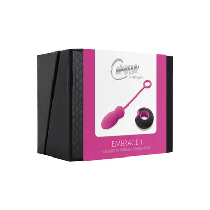 Indulge in Pleasure with ToyJoy Caresse Embrace Remote Control Egg Pink