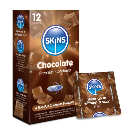 Skins Condoms Chocolate 12 Pack