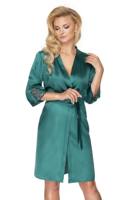 Irall Emerald Dressing Gown Exudes Timeless Elegance and Luxury