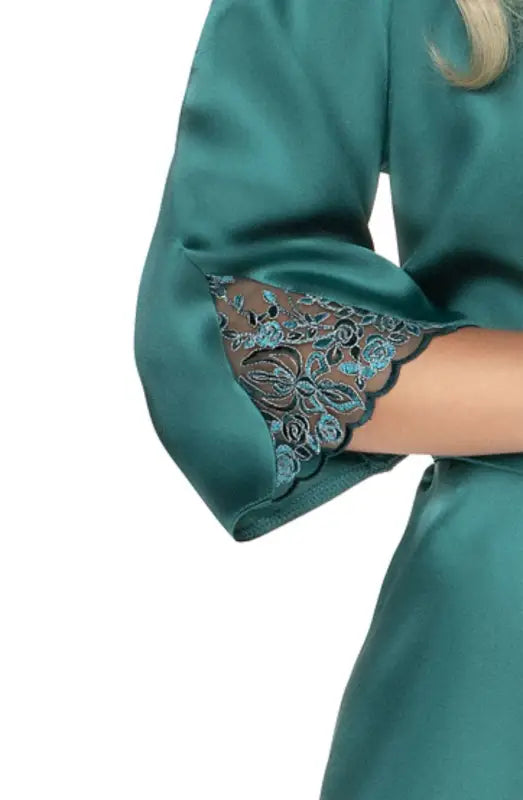 Irall Emerald Dressing Gown Exudes Timeless Elegance and Luxury