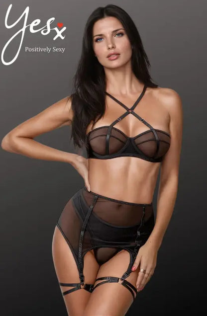 Irresistible Elegance with the YesX YX868 Three Piece Bra Set