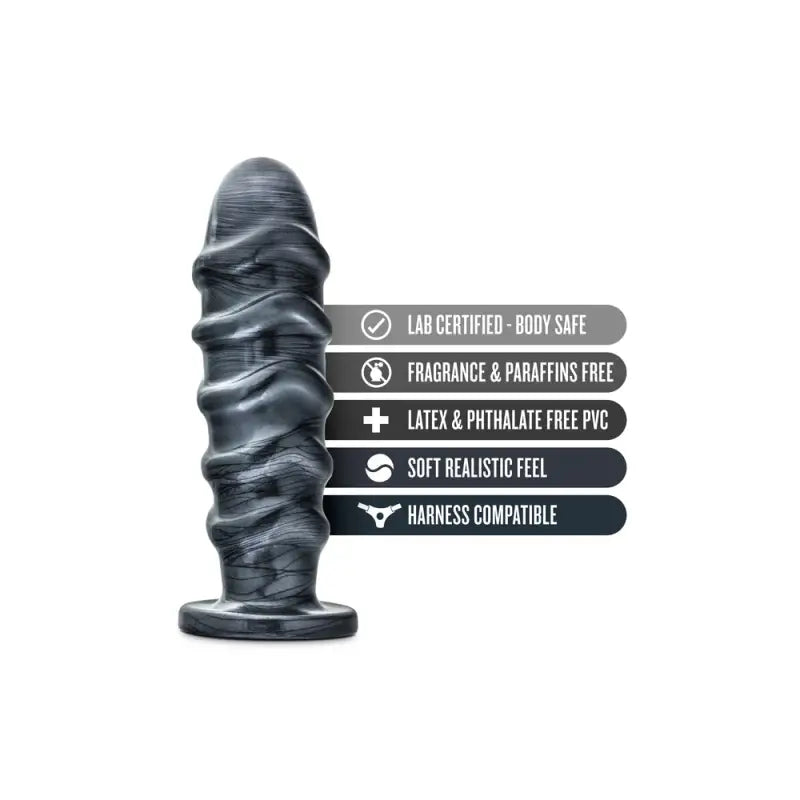 Jet Annihilator 11 Inch Dildo with Suction Cup Base for Ultimate Pleasure