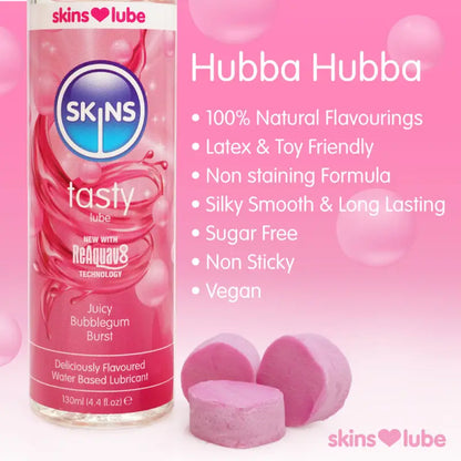 Juicy Bubblegum Blast Flavoured Lubricant and Oils for Relaxation