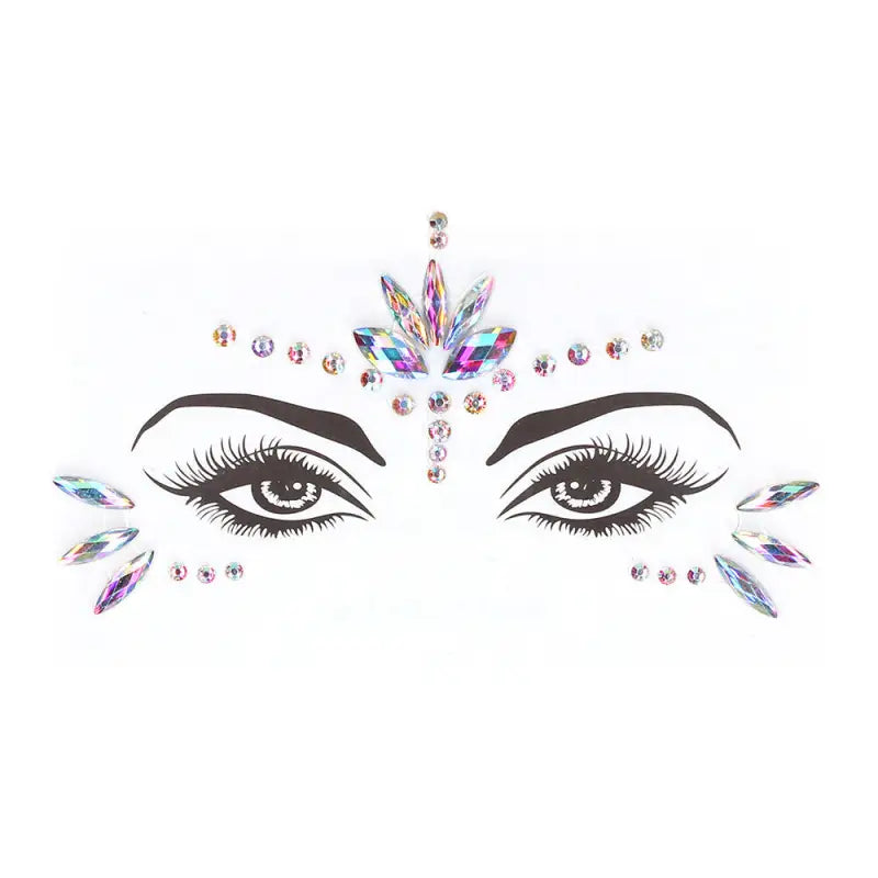 Le Desir Dazzling Eye Contact Bling Sticker for Exquisite Glamour