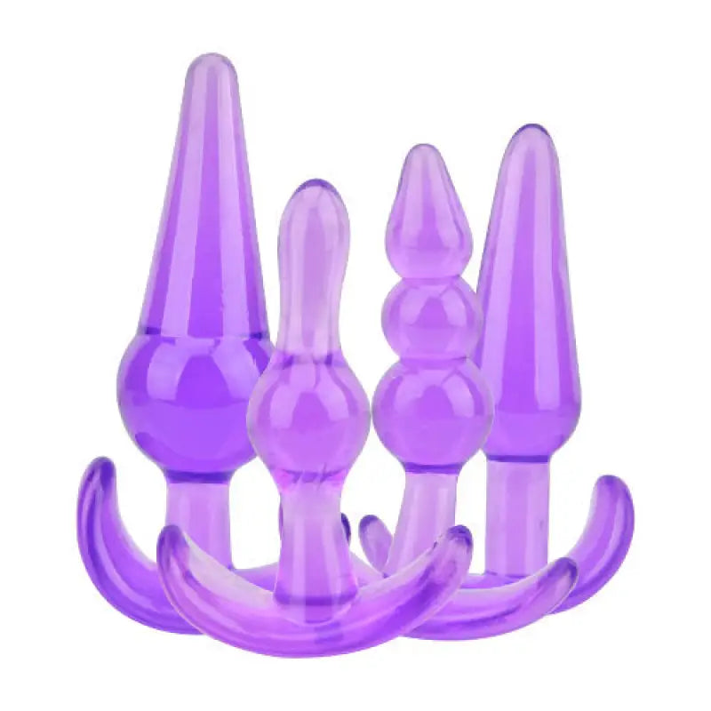 Loving Joy Butt Plug Training Kit Purple