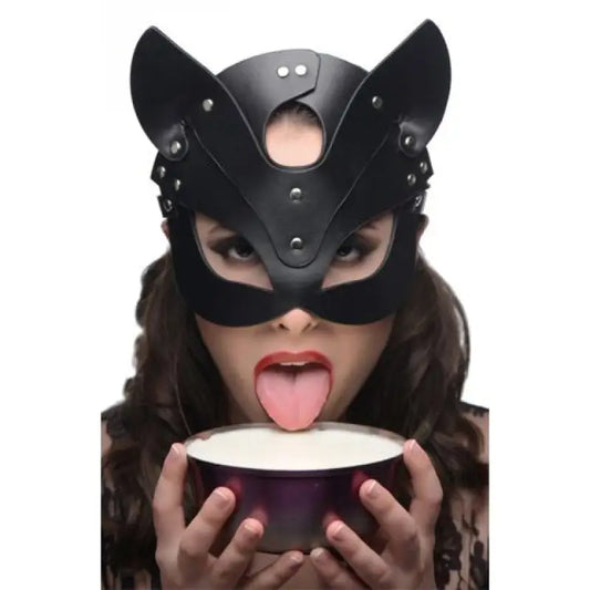 Master Series Naughty Kitty Cat Mask for Bondage Play