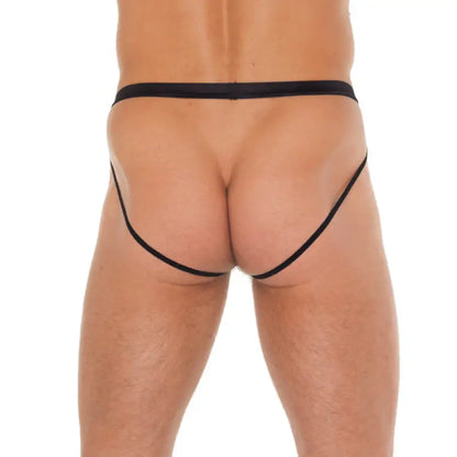 Mens Black Pouch with Jockstraps for Ultimate Comfort and Style