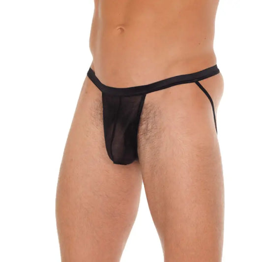 Mens Black Pouch with Jockstraps for Ultimate Comfort and Style