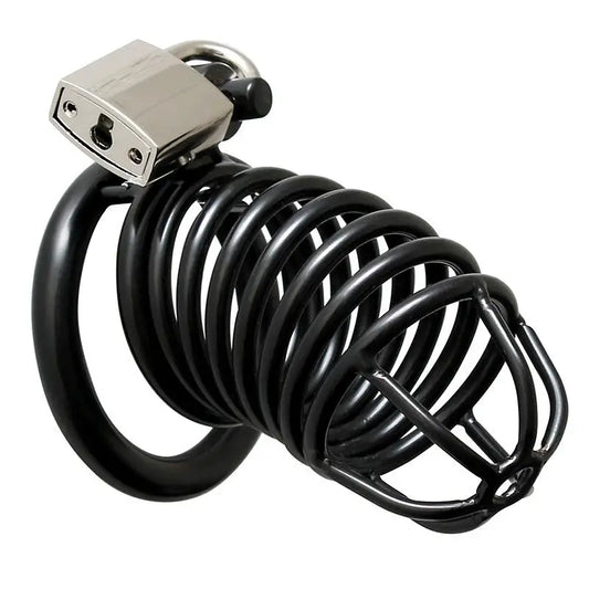 Metal Male Chastity Device for Bondage Gear