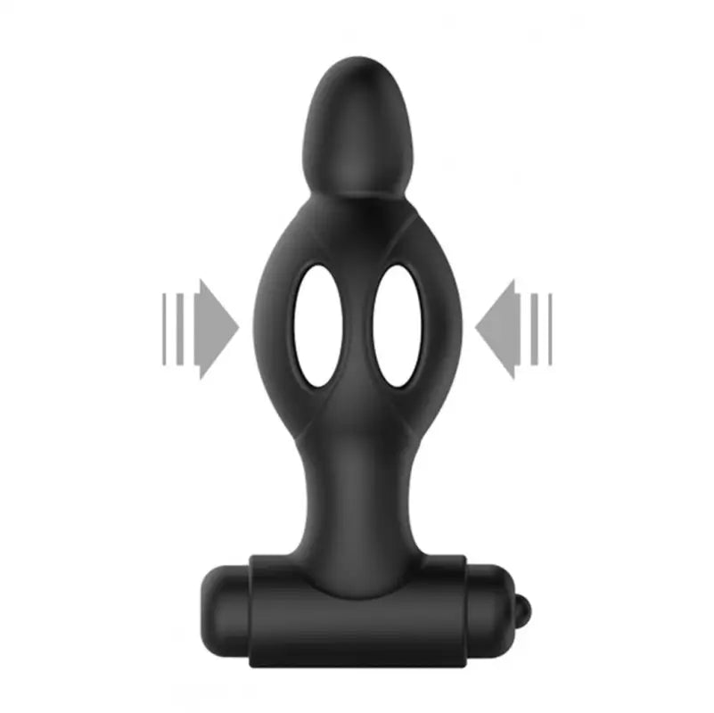 Mr Play Silicone Vibrating Anal Plug for Ultimate Pleasure and Comfort