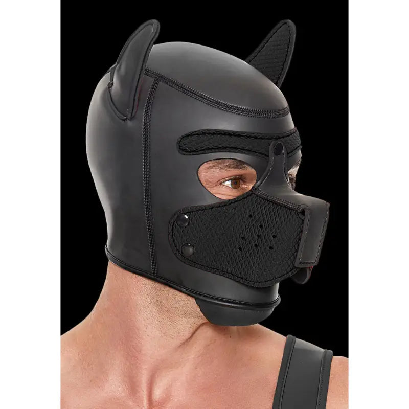 Neoprene Puppy Mask for Engaging Puppy Play Experiences