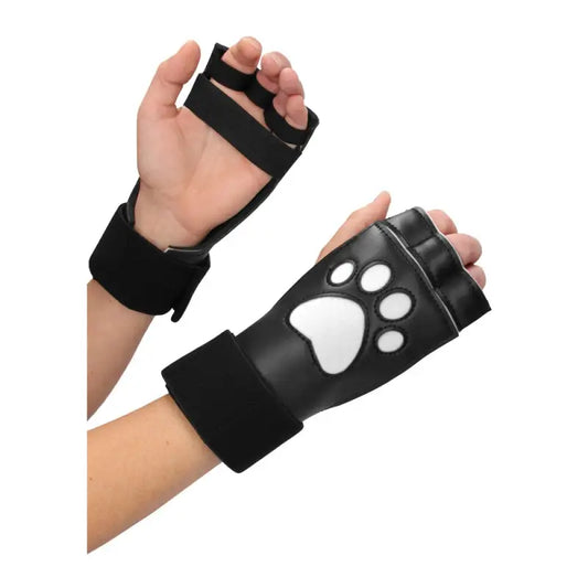 Neoprene Puppy Paw Gloves for Engaging Puppy Play