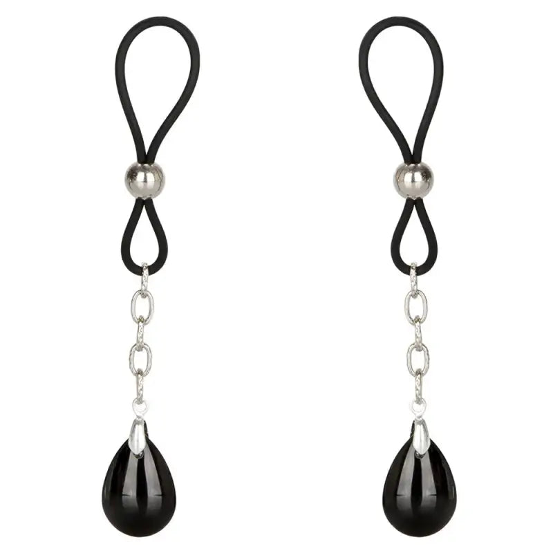 Nonpiercing Nipple Jewellery with Onyx for Nipple Play