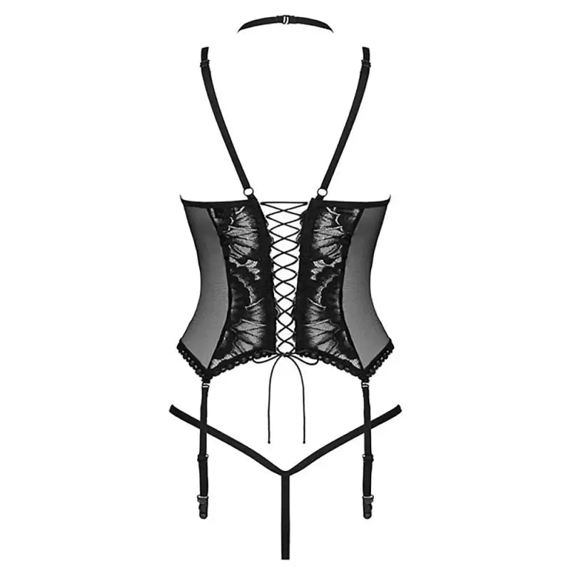 Obsessive Alessya Corset with Underwired Cups in Elegant Lace