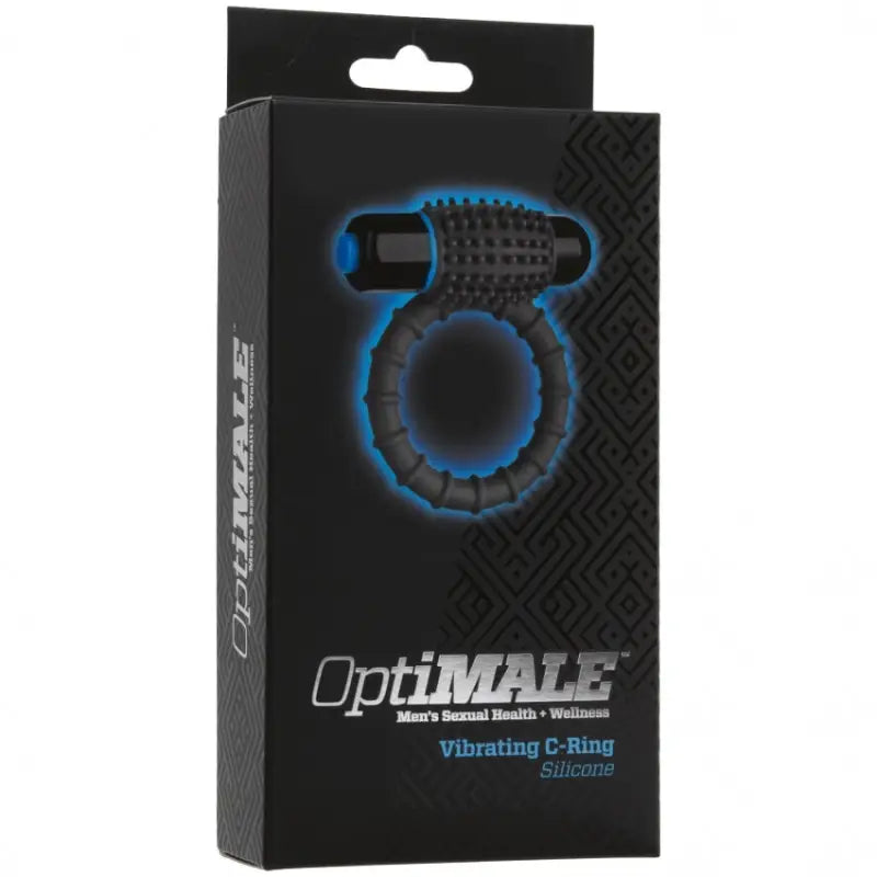 OptiMale Silicone Vibrating CRing Waterproof for Ultimate Pleasure