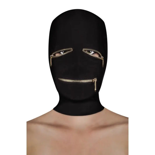 Ouch Extreme Zipper Mask with Eye and Mouth Zipper for Bondage Play