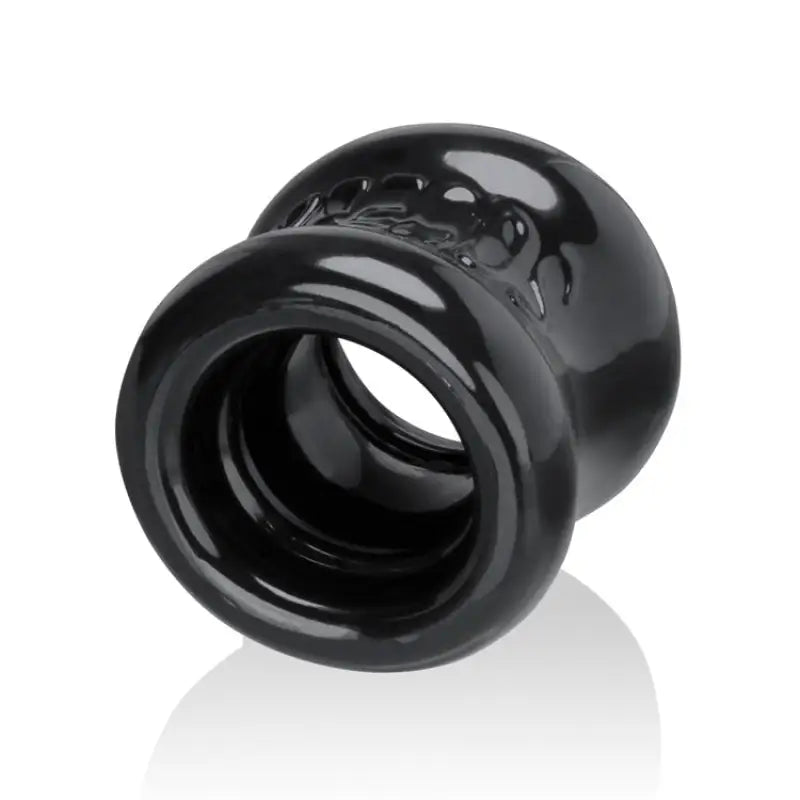 Oxballs Squeeze Ballstretcher Black in Flex TPR for Bondage Gear