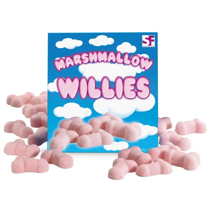 Pink Marshmallow Willies for Elevated Intimate Moments 140g