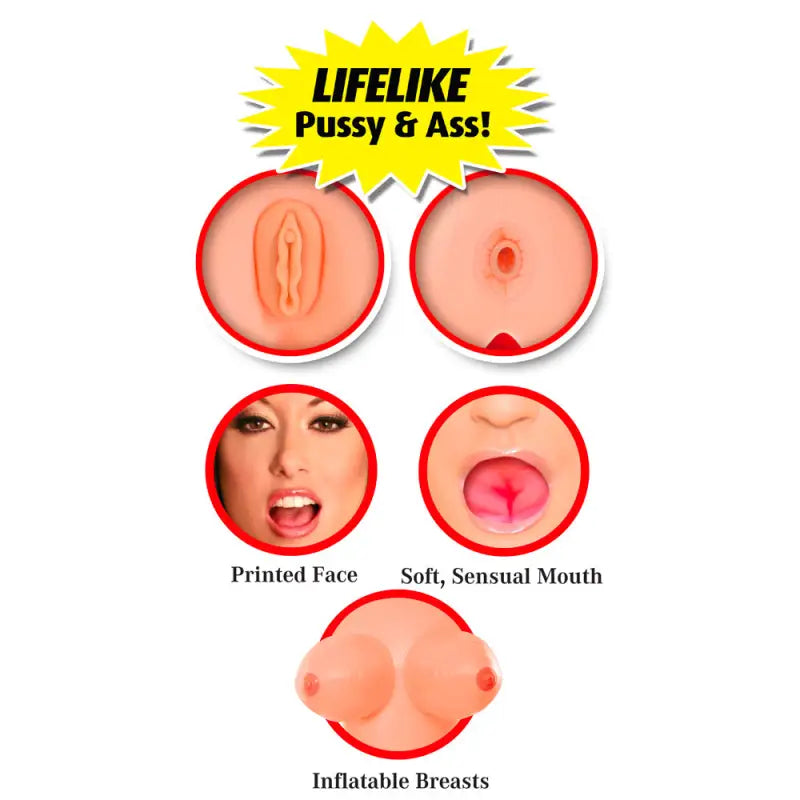 Pipedream Extreme Brooke Le Hook Life Size Love Doll for Enhanced Pleasure